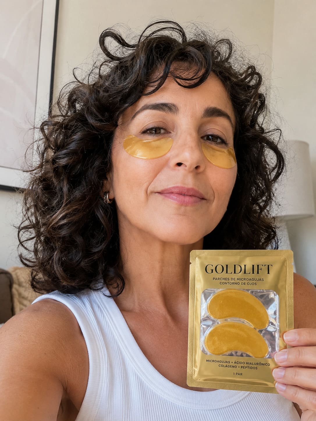 GOLDLIFT™ Parches de Microagujas para Ojeras - 10 días