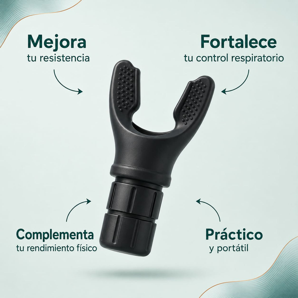 PULMOFORCE - Entrenador Respiratorio - Mejora en 14 dias