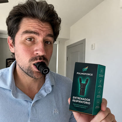 PULMOFORCE - Entrenador Respiratorio - Mejora en 14 dias