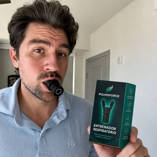 PULMOFORCE - Entrenador Respiratorio - Mejora en 14 dias